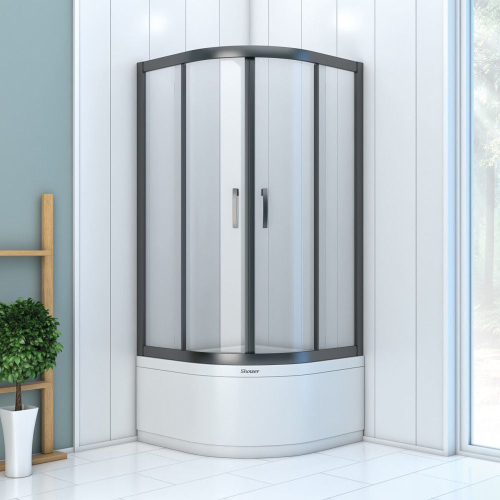 ShowerBoss 90x90 Oval Duşakabin