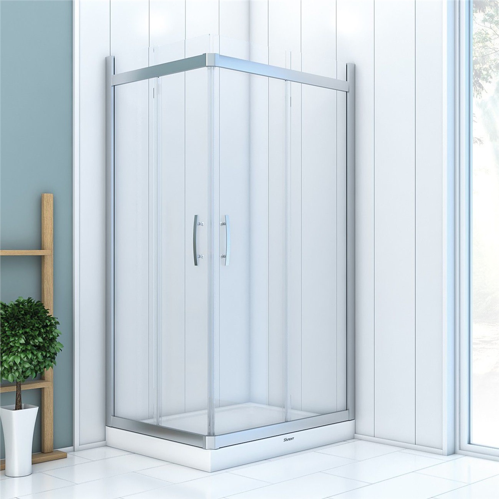 ShowerIcon 75x120 Köşe Girişli Dikdörtgen Duşakabin