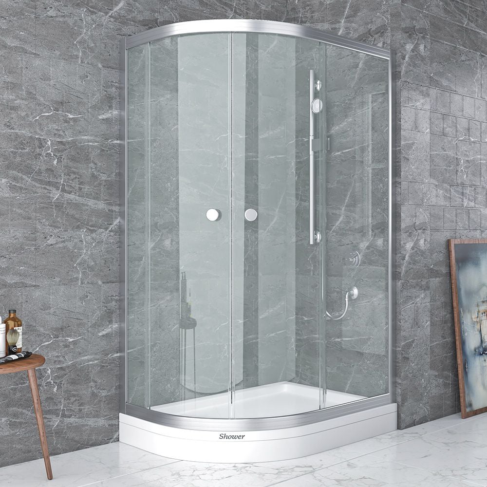 ShowerNeptün 90x130 Asimetrik Duşakabin