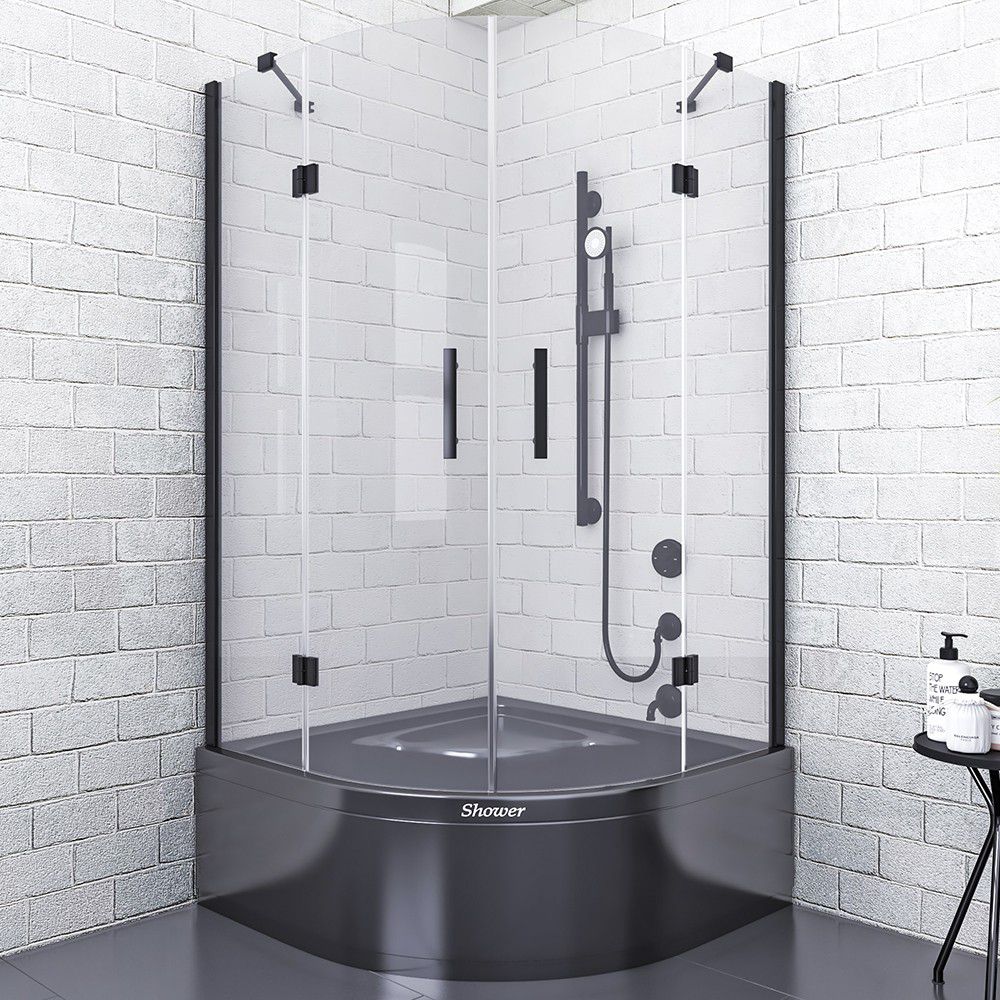 ShowerPlace 140x140 Oval Duşakabin