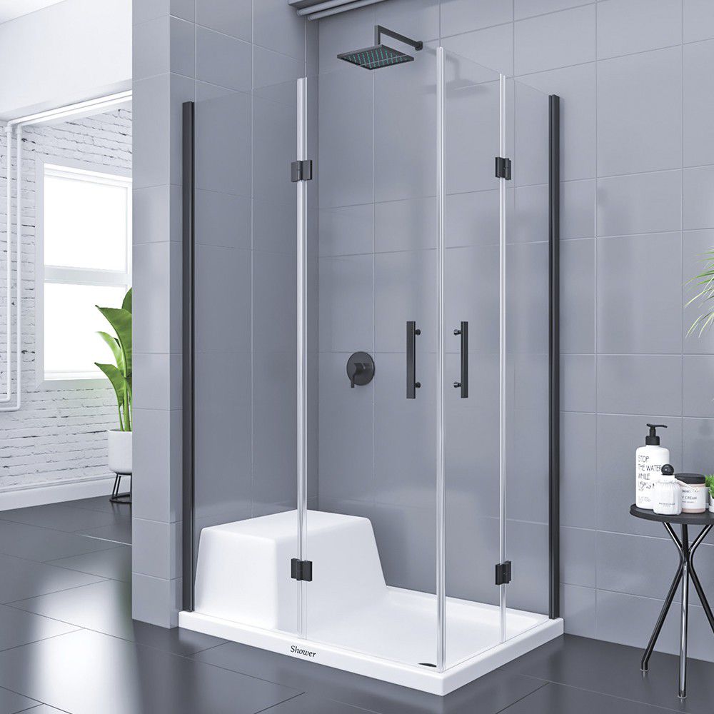 ShowerPlace 80x160 Köşe Girişli Dik. Duşakabin