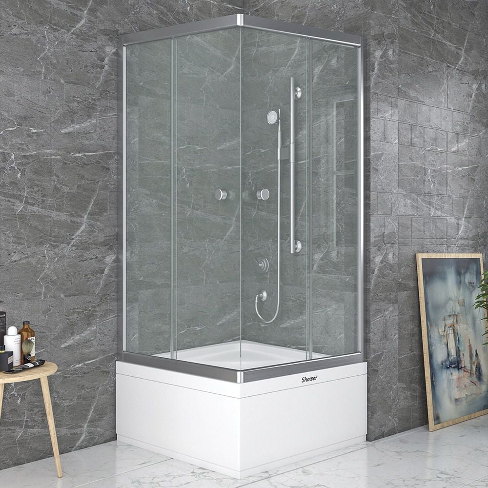 ShowerSatürn 100x100 2S-2H Kare Duşakabin