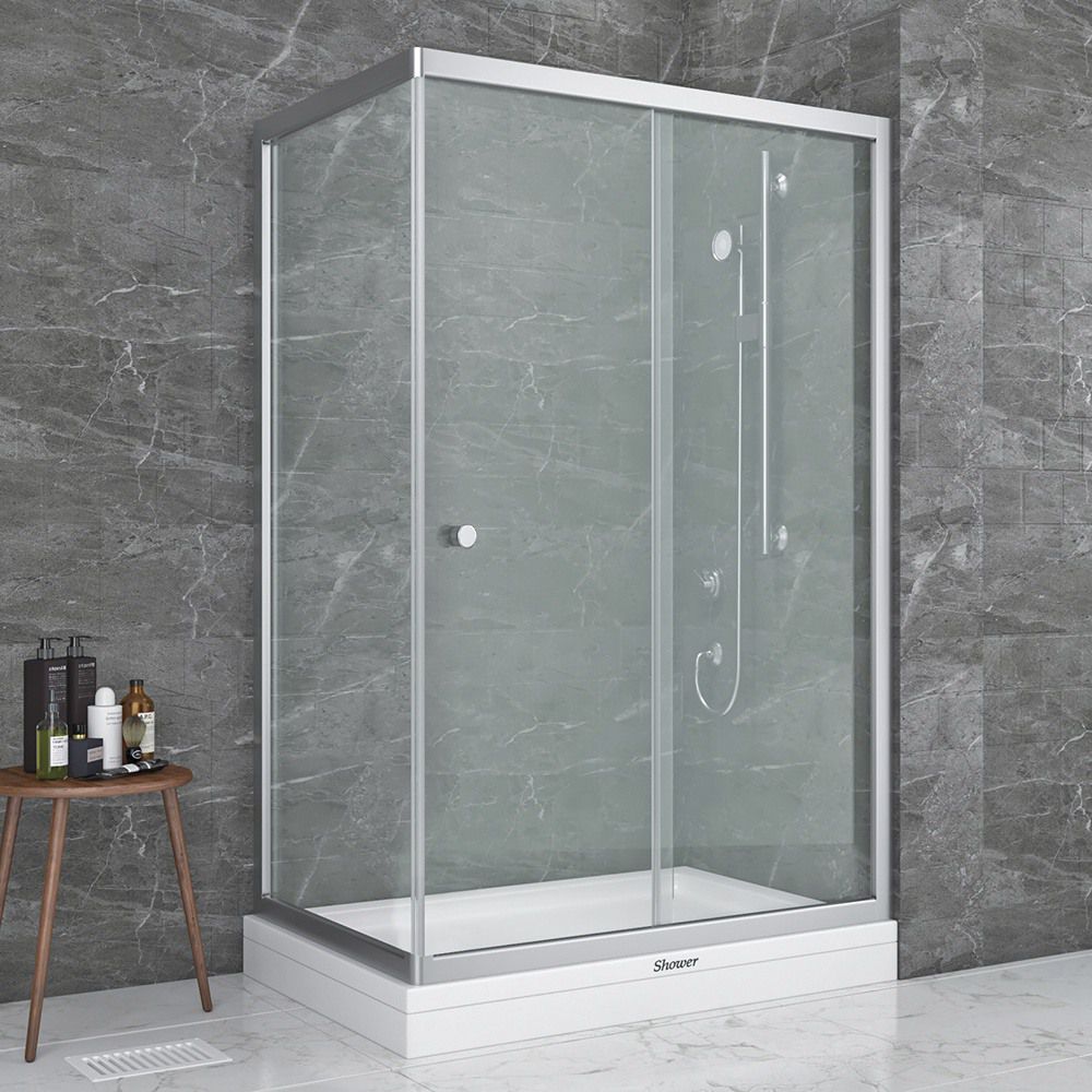 ShowerSatürn 75x130 1S-1H Yan Panelli Dikdörtgen Duşakabin