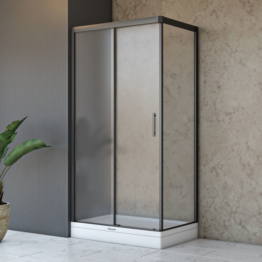 ShowerVega 70x140 Yan Panelli Dikdörtgen Lüks Duşakabin
