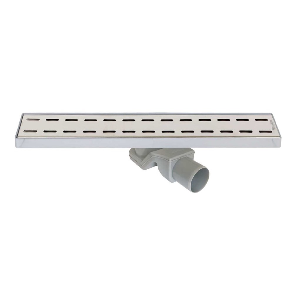 SukarLine 4E 30 cm Slot Izgaralı Krom Duş Kanalı