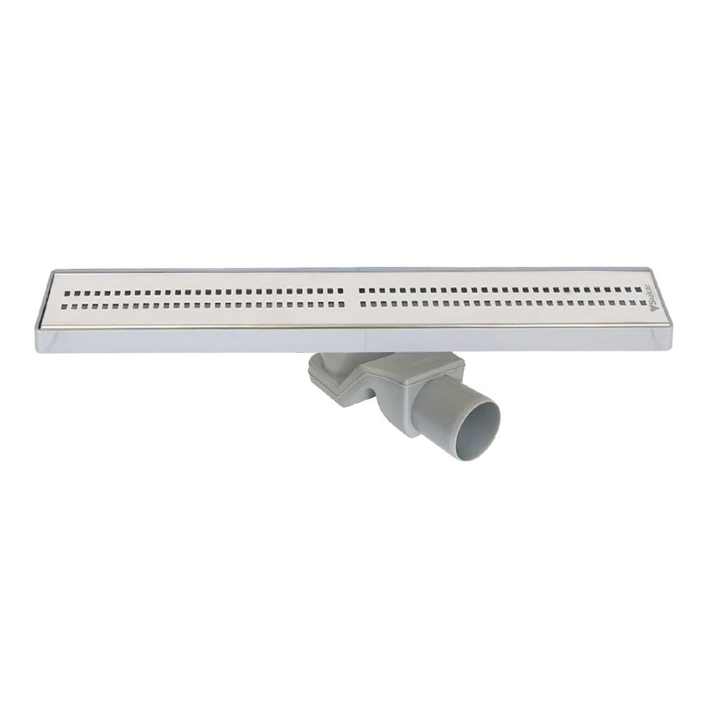 SukarLine 4E 50 cm Cube Izgaralı Krom Duş Kanalı
