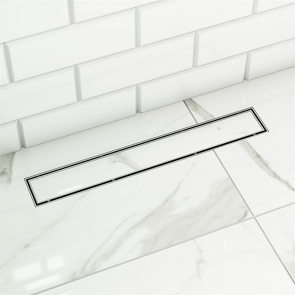 SukarLine 6 50 cm Seramik Uyumlu Krom Duş Kanalı