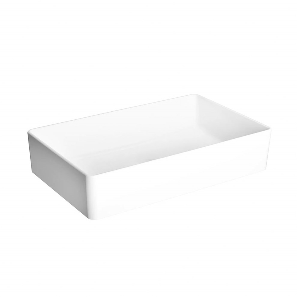 Vitra60 cm Armatür Deliksiz Dikdörtgen Çanak Lavabo