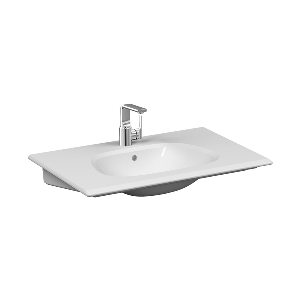 VitraFrame 80 cm Etajerli Lavabo