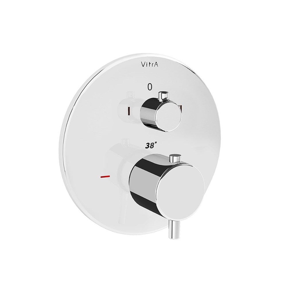 VitraOrigin Krom V Box Ankastre Termostatik Banyo Bataryası