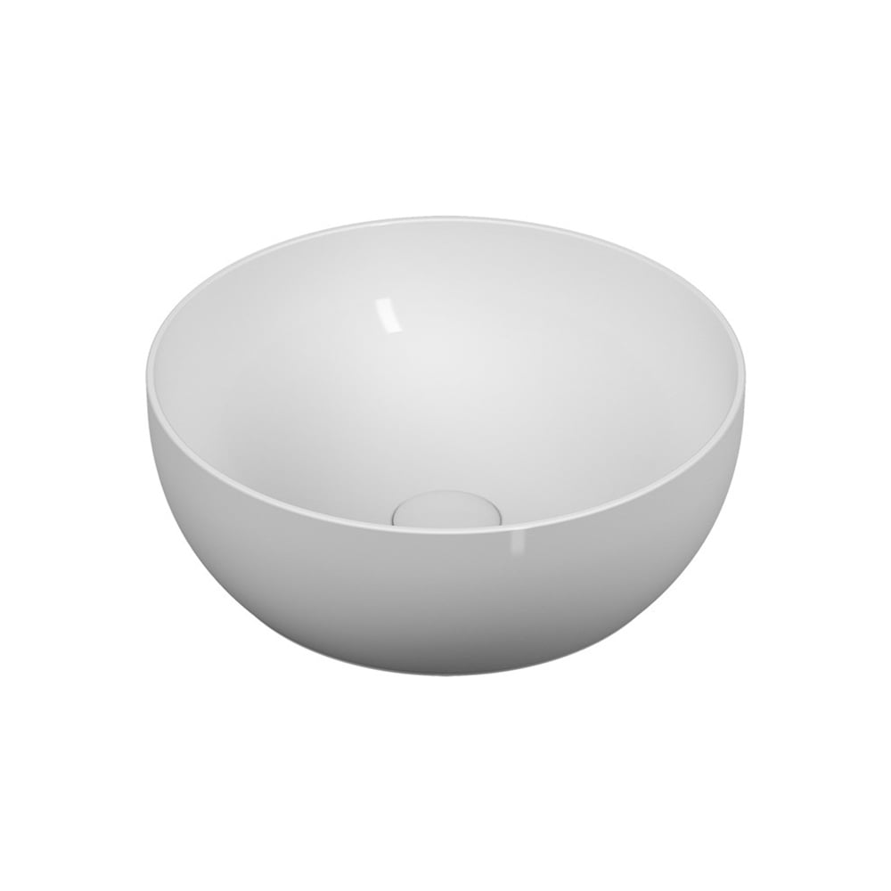 VitraOutline 40 cm Yuvarlak Çanak Lavabo Mat Beyaz