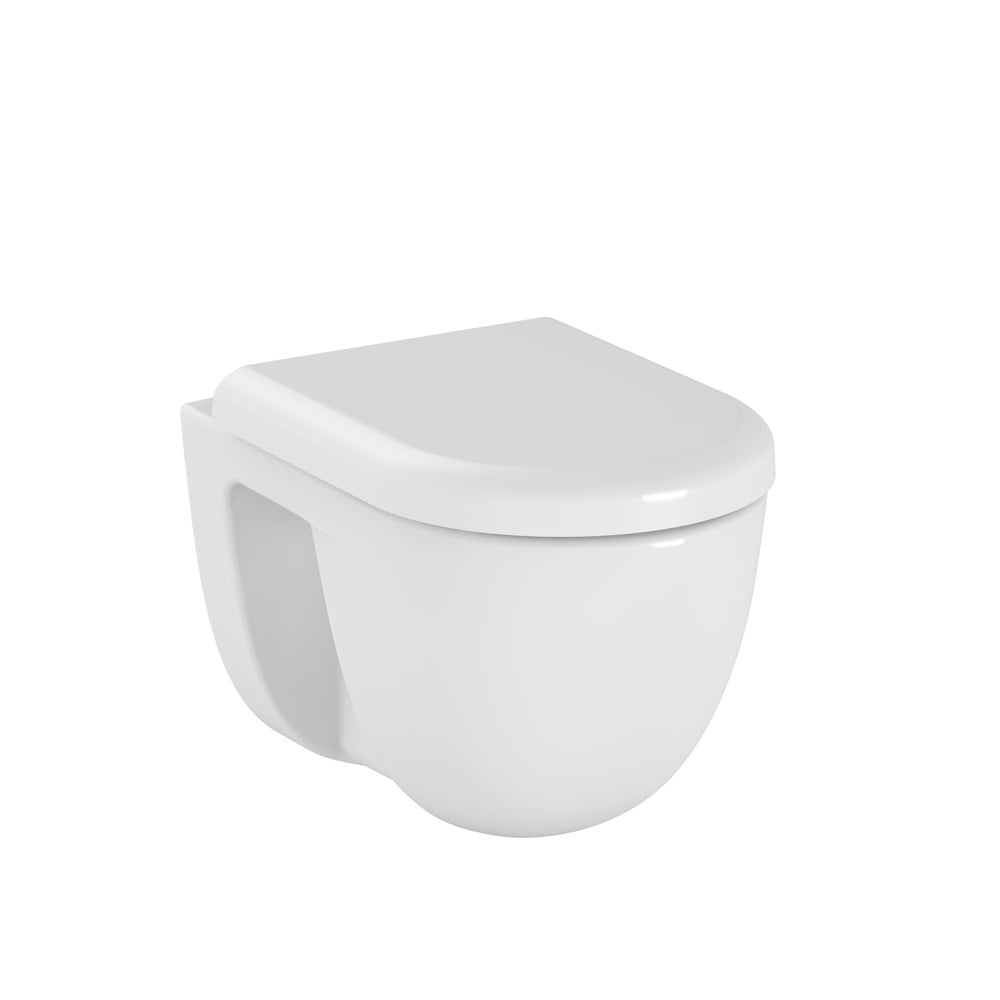 VitraS40 Smooth Flush Kanalsız Asma Klozet + Kapak