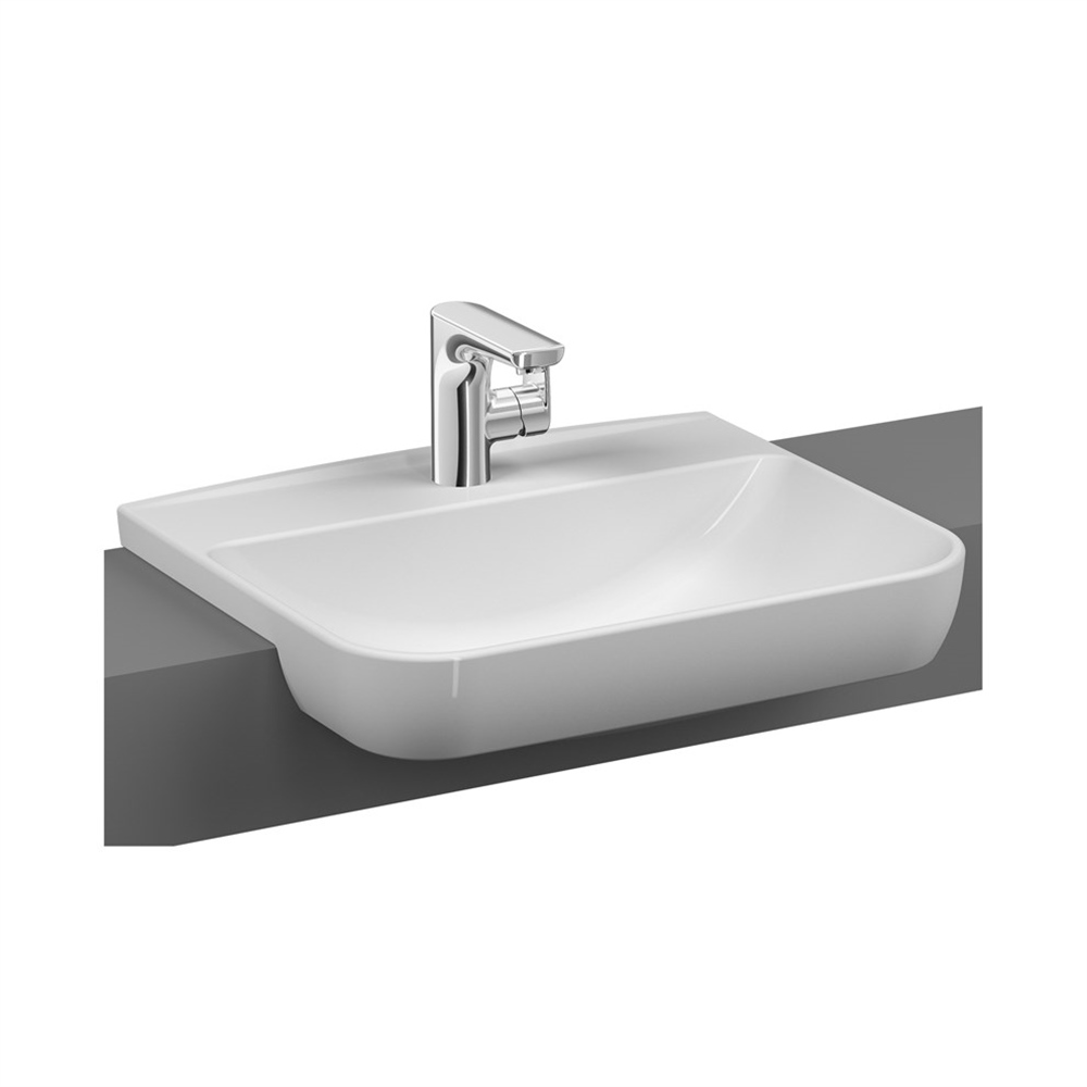 VitraSento 55 cm Yarım Tezgah Lavabo