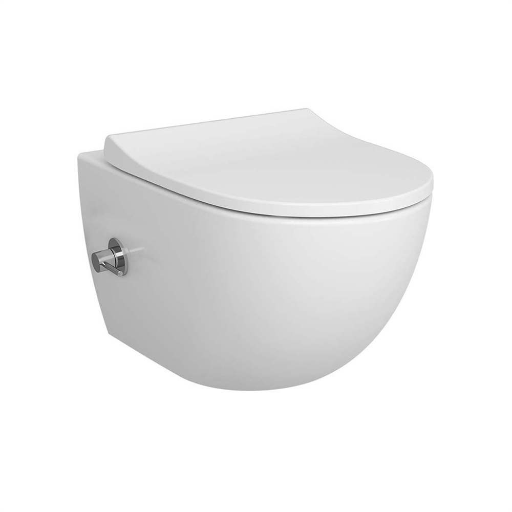 VitraVitrA Sento 54 cm Beyaz Entegre Taharet Musluklu Asma Klozet