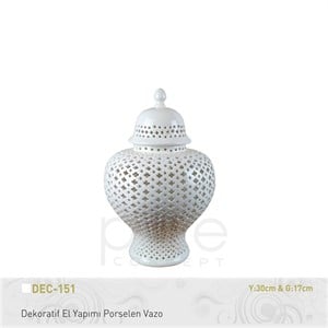 Pure ConceptDekoratif El Yapımı Porselen Küp Y30xg17