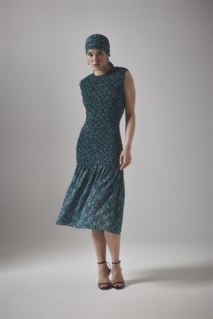 COOL SİREN SMOK DETAY ELBİSE
