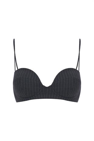 Ivv Gri Çizgili Top