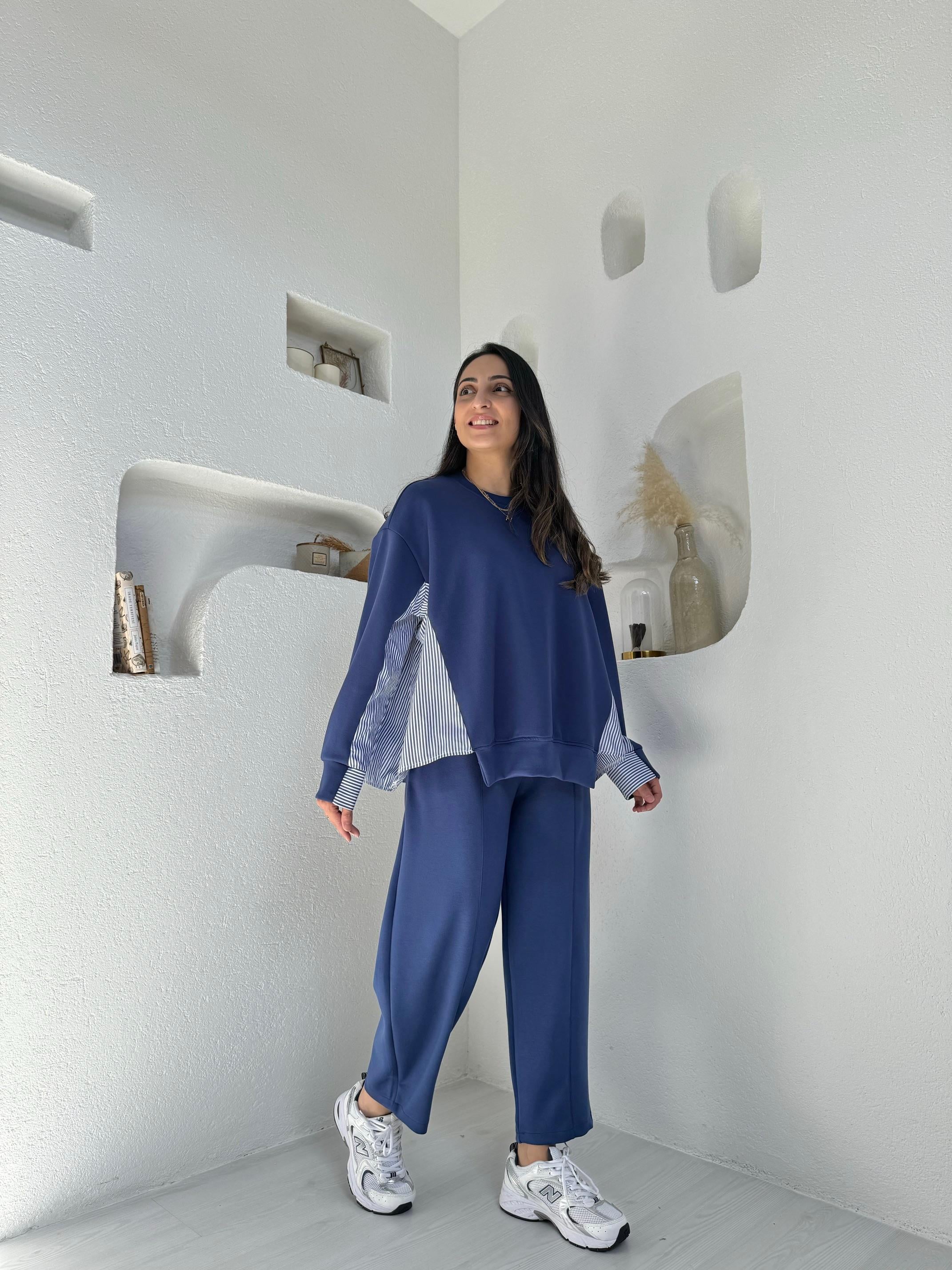 Helen İndigo Modal Takım