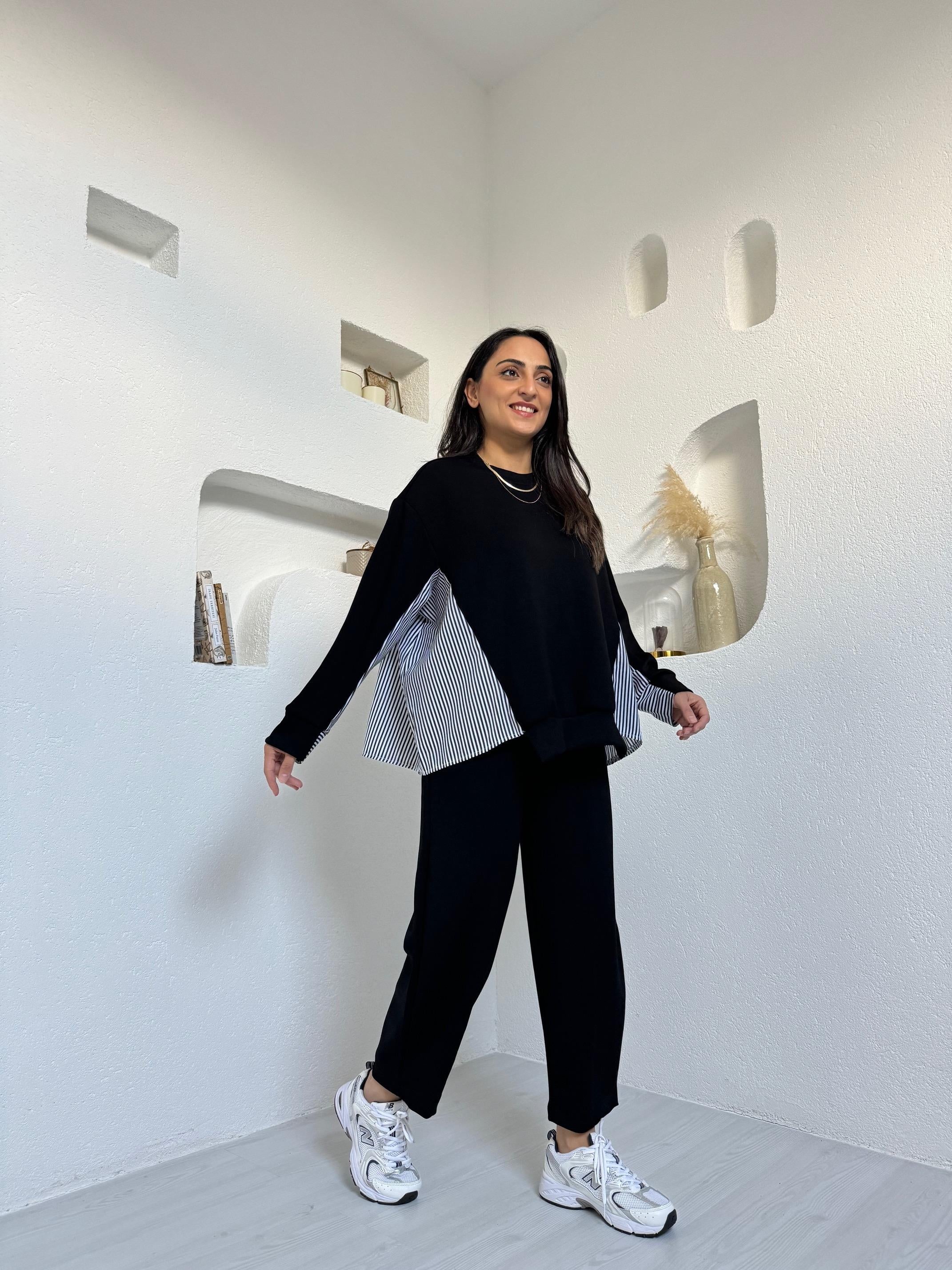 Helen Siyah Modal Takım