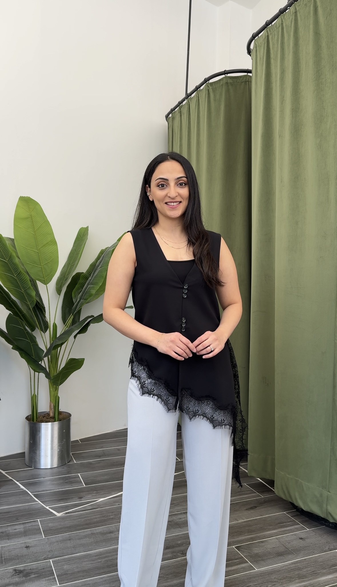 Karol Datelli Asimetrik Yelek