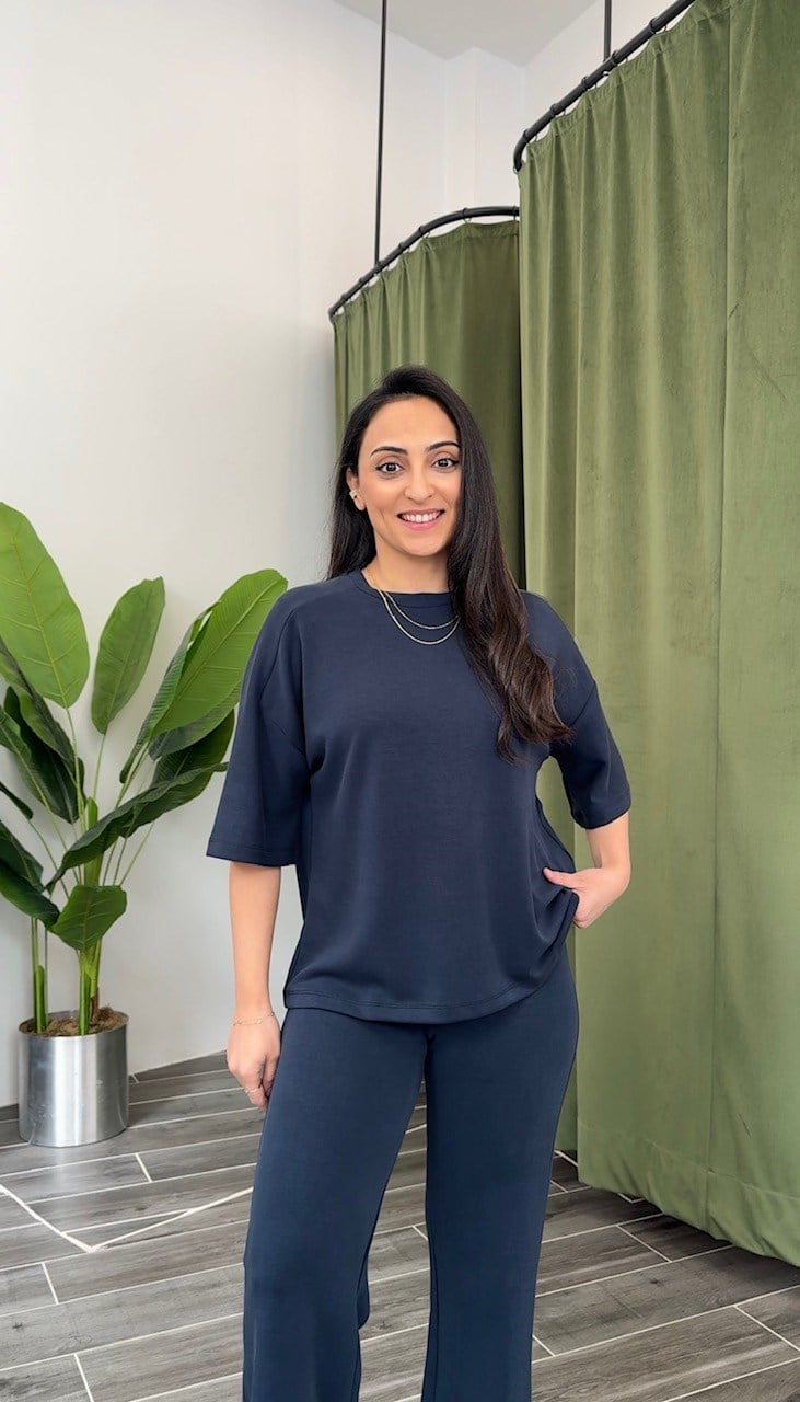 Oysho İndigo Modal Tişört