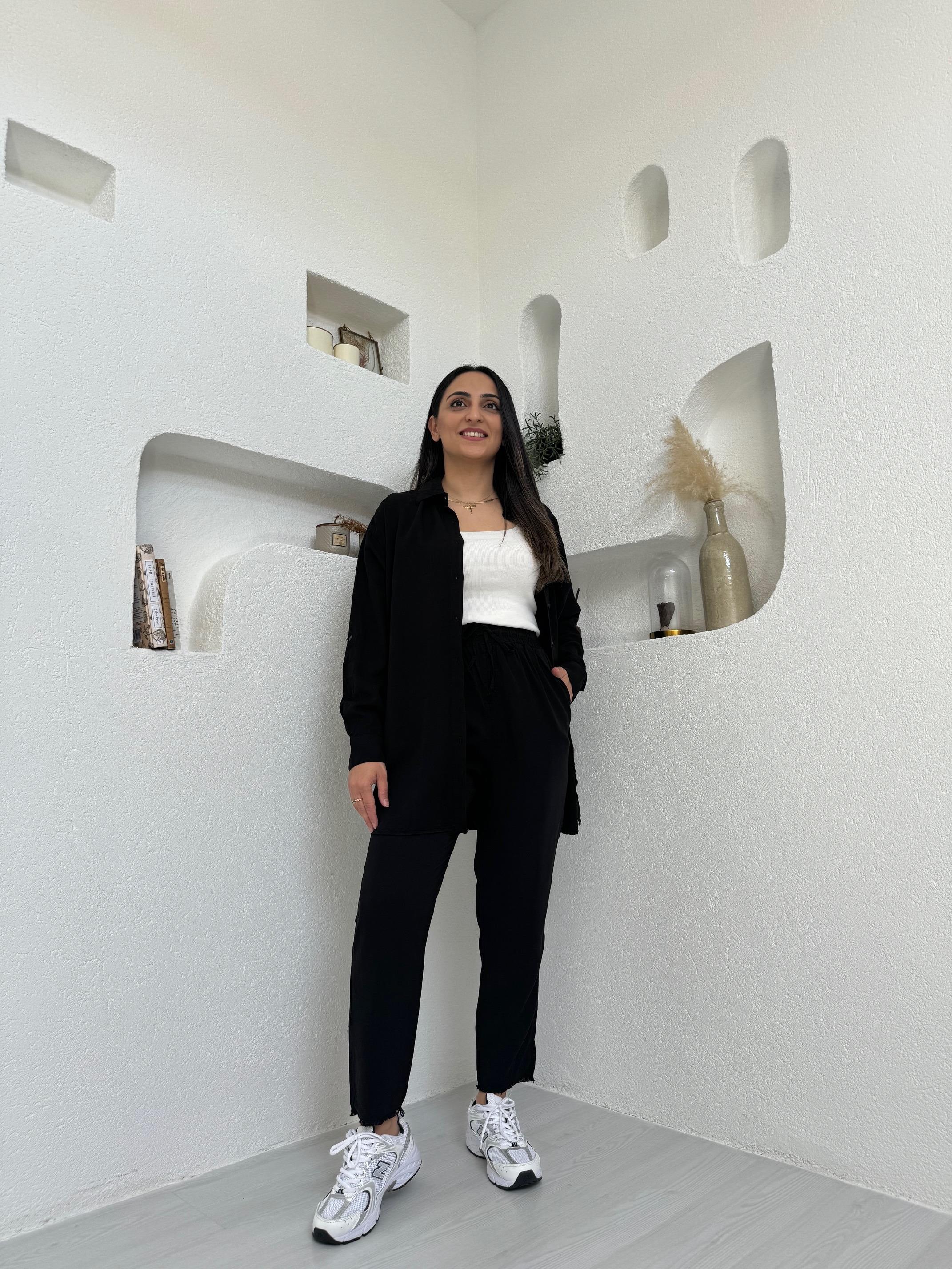 Petra Siyah Tensel Premium Takım