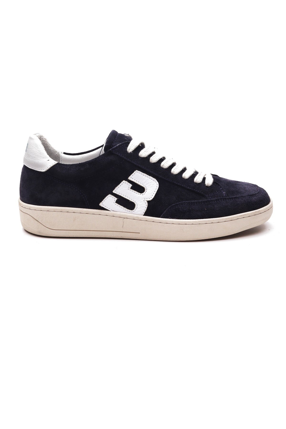 221163 Lacivert Süet Erkek Sneakers