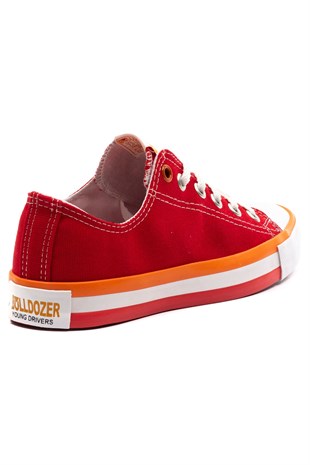 211935 Kırmızı Turuncu Beyaz Kırmızı Unisex Sneakers