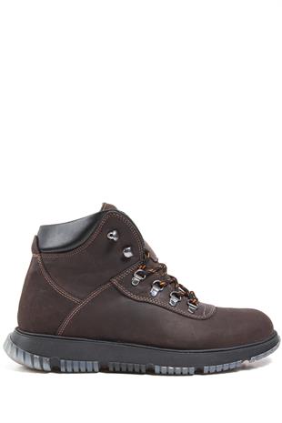 230332 Kahve Nubuk Erkek Bot