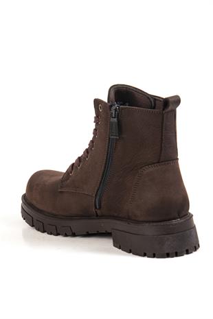 240027 Kahve Nubuk Erkek Bot