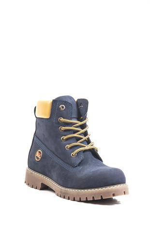 240201 Lacivert Nubuk Erkek Bot