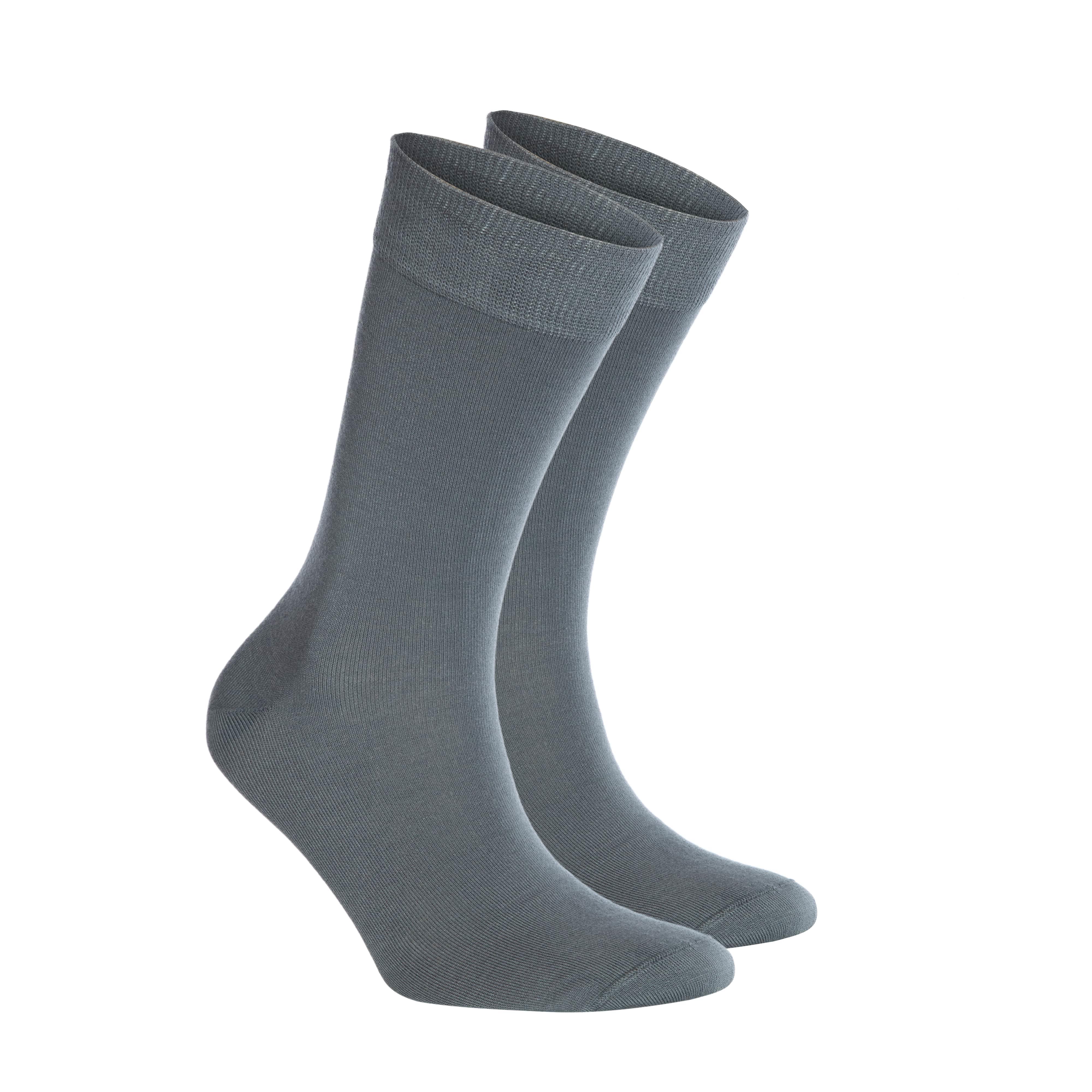 Gri Bambu Çorap - 2 Çift