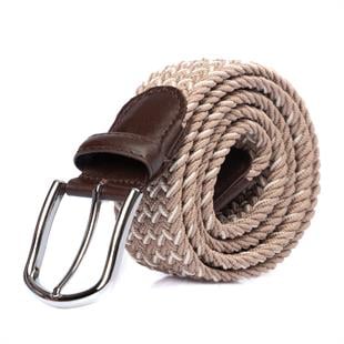 Desenli Elastik Örgü Kemer