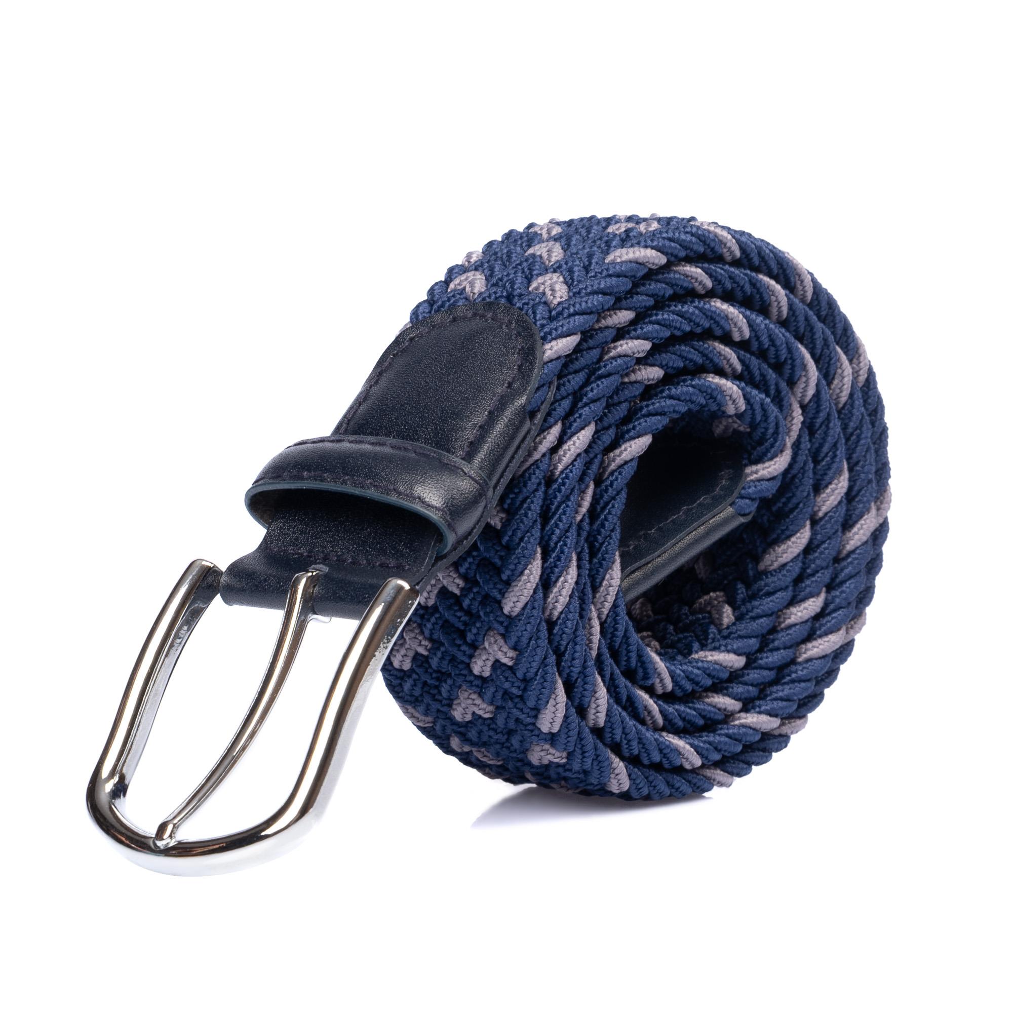 Desenli Elastik Örgü Kemer