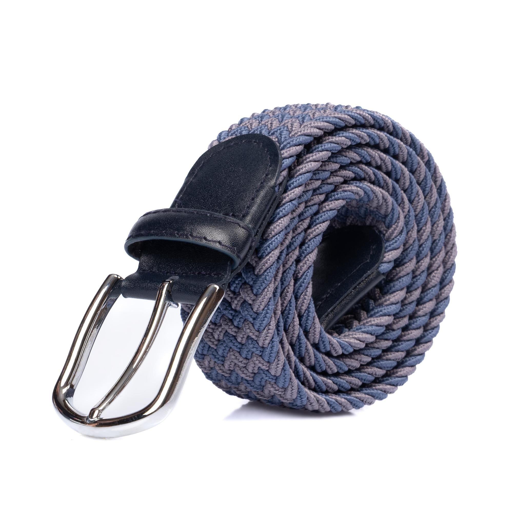 Desenli Elastik Örgü Kemer