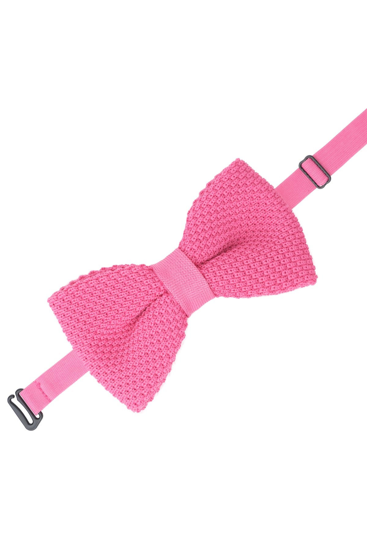 Erkek Pembe Örgü Papyon