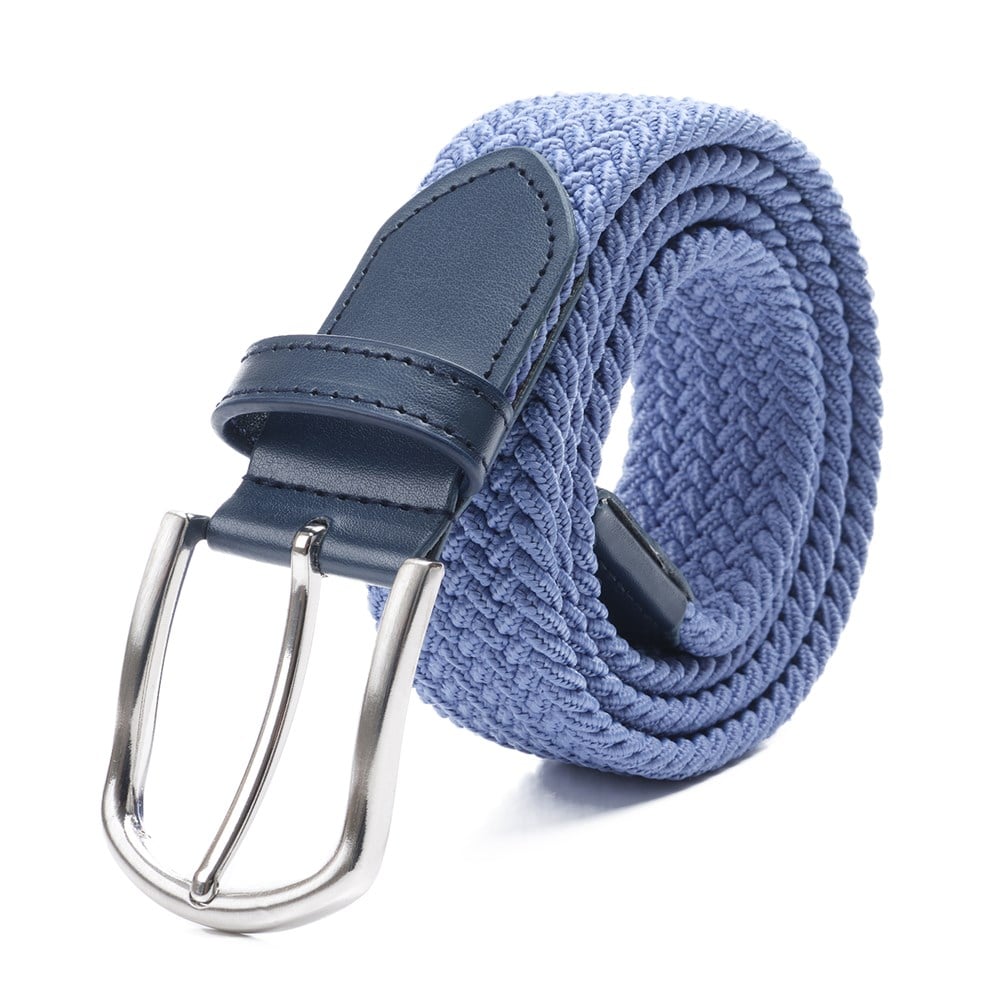 İndigo Elastik Örgü Kemer