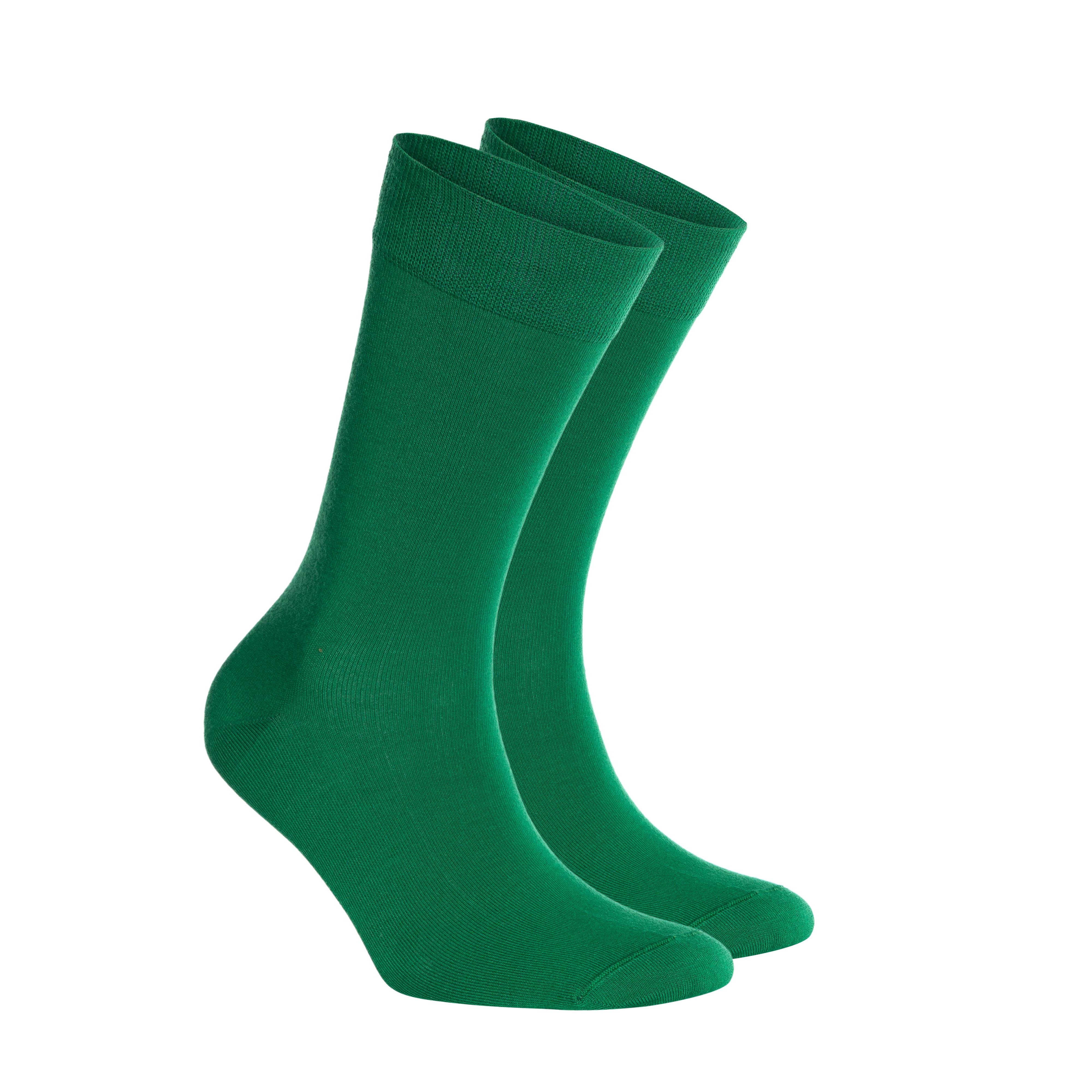 Koyu Yeşil Bambu Çorap - 2 Çift