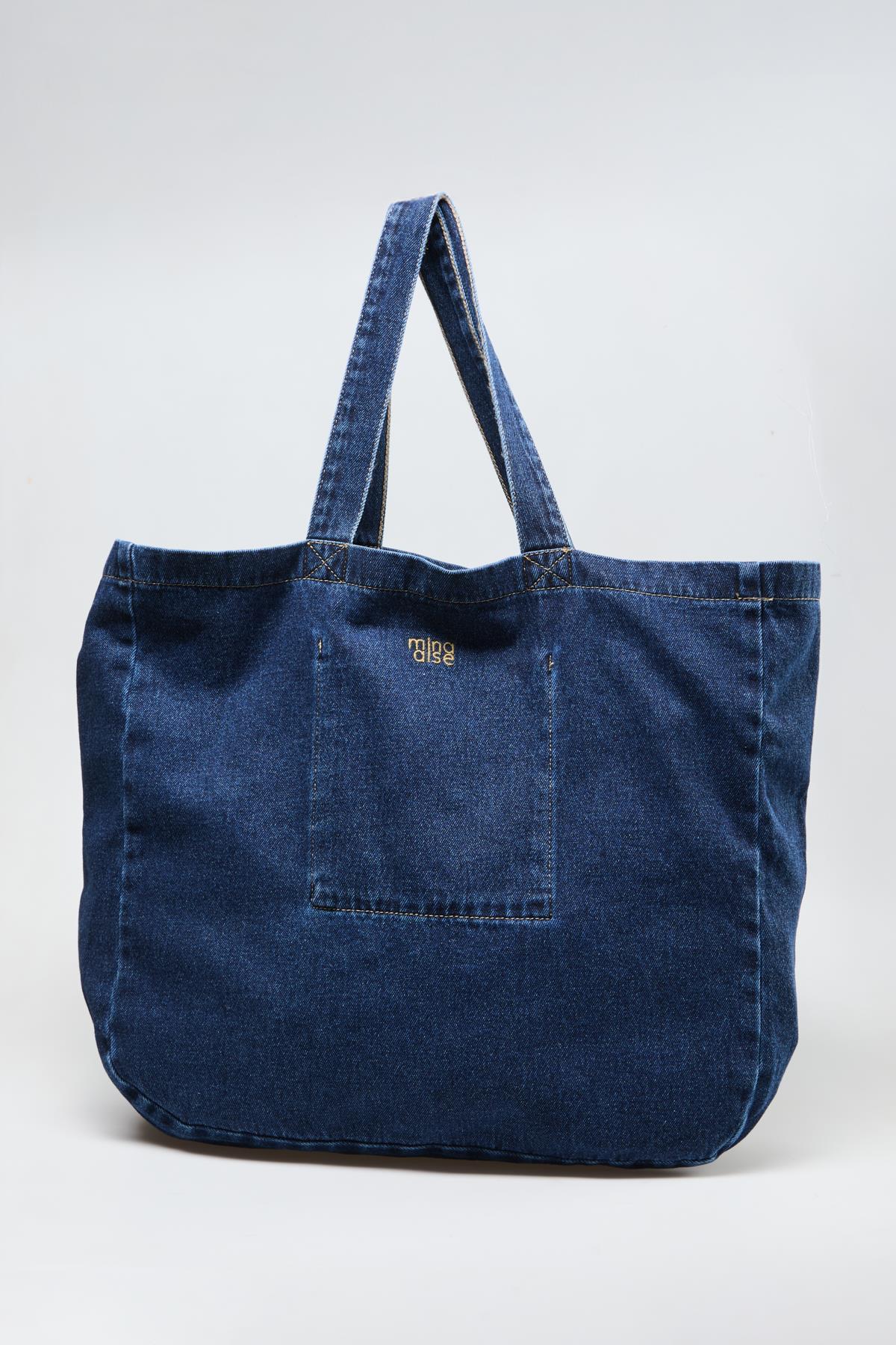 Kadın Lacivert Denim Çanta 29260