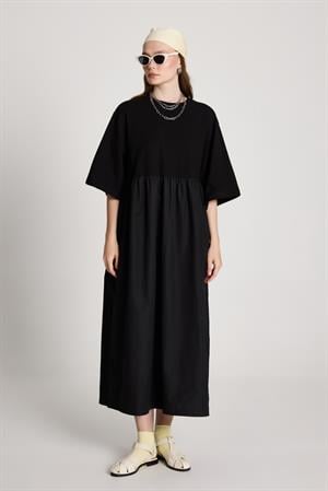 Fayette Oversize Elbise Siyah