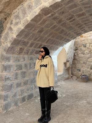 Pelüş Sweatshirt