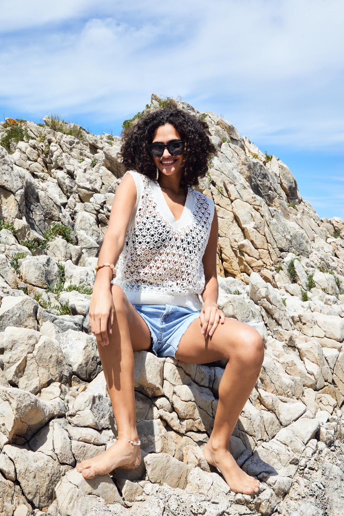 Ajurlu Triko Süveter 27146