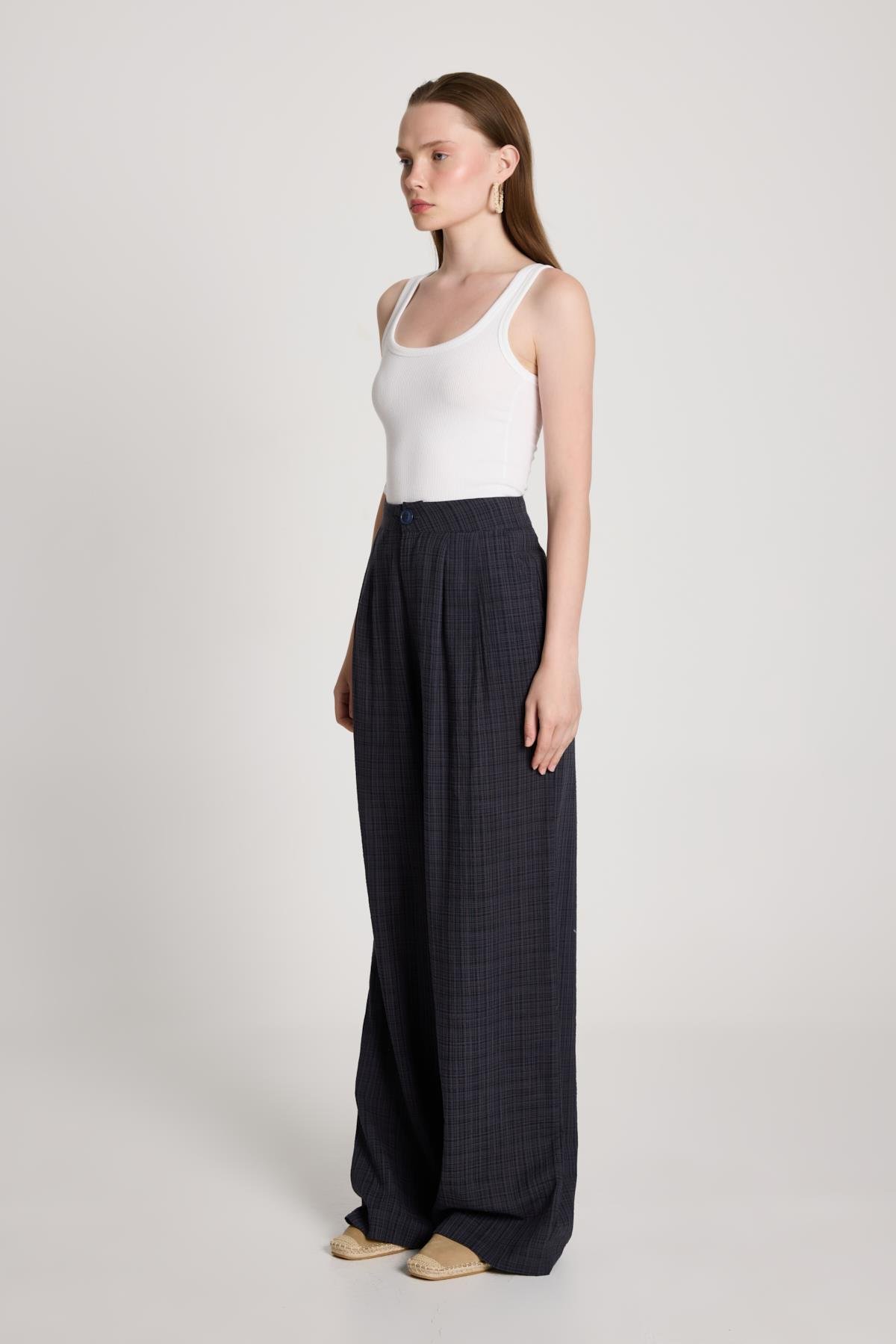 Claire Palazzo Pantolon Antrasit