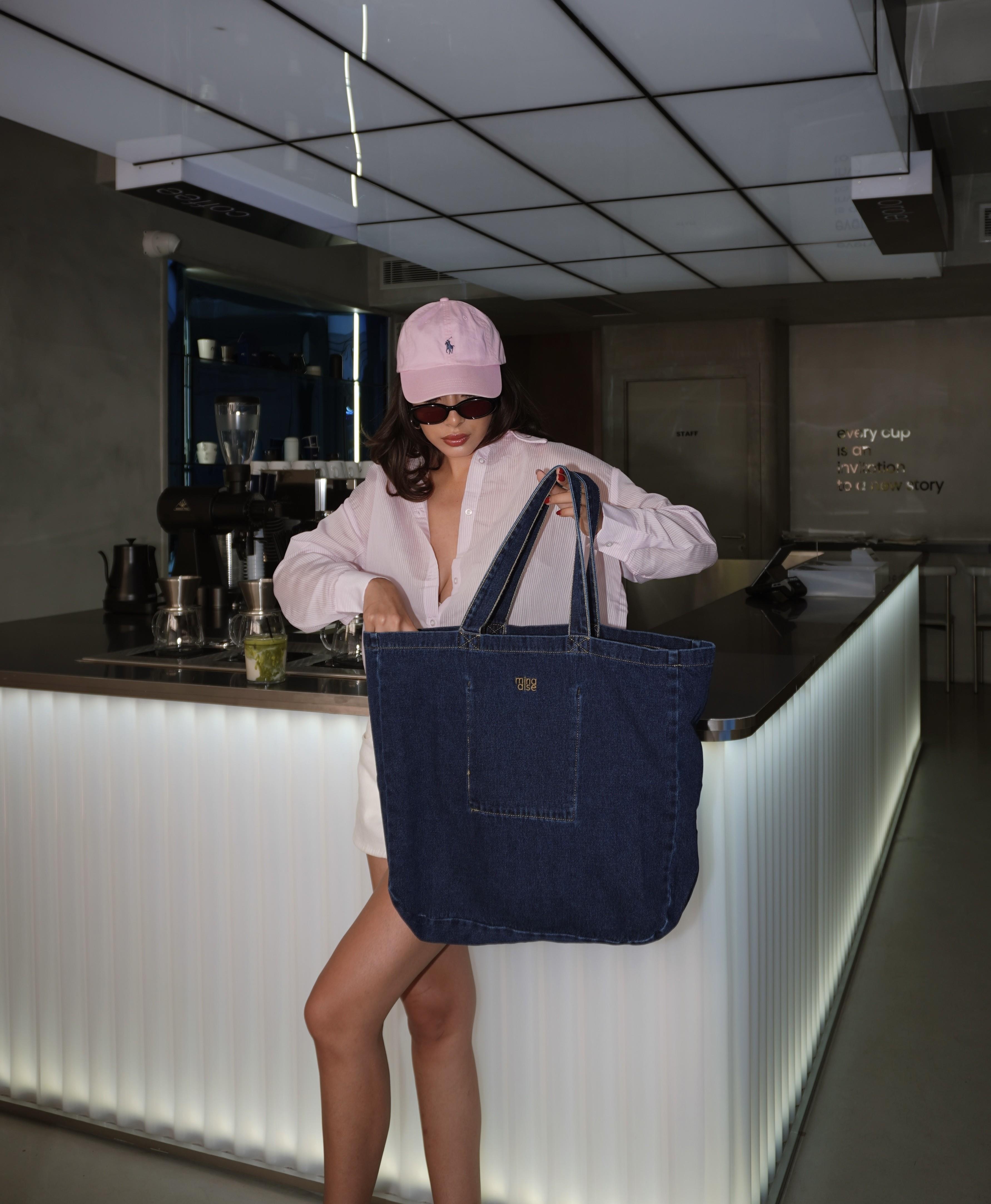 Kadın Lacivert Denim Çanta 29260