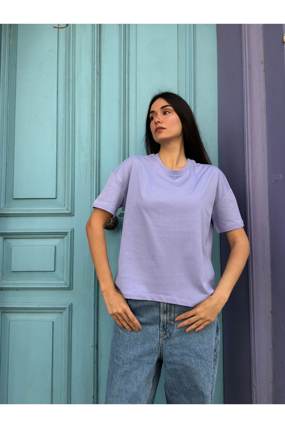 kisa-kollu-oversize-penye-t-shirt-2536-1c5e47.jpg
