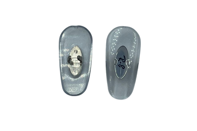 RAY-BAN RAY-BAN ŞEFAF TIRNAKLI PLAKET BURUNLUK Gözlük Aksesuarı