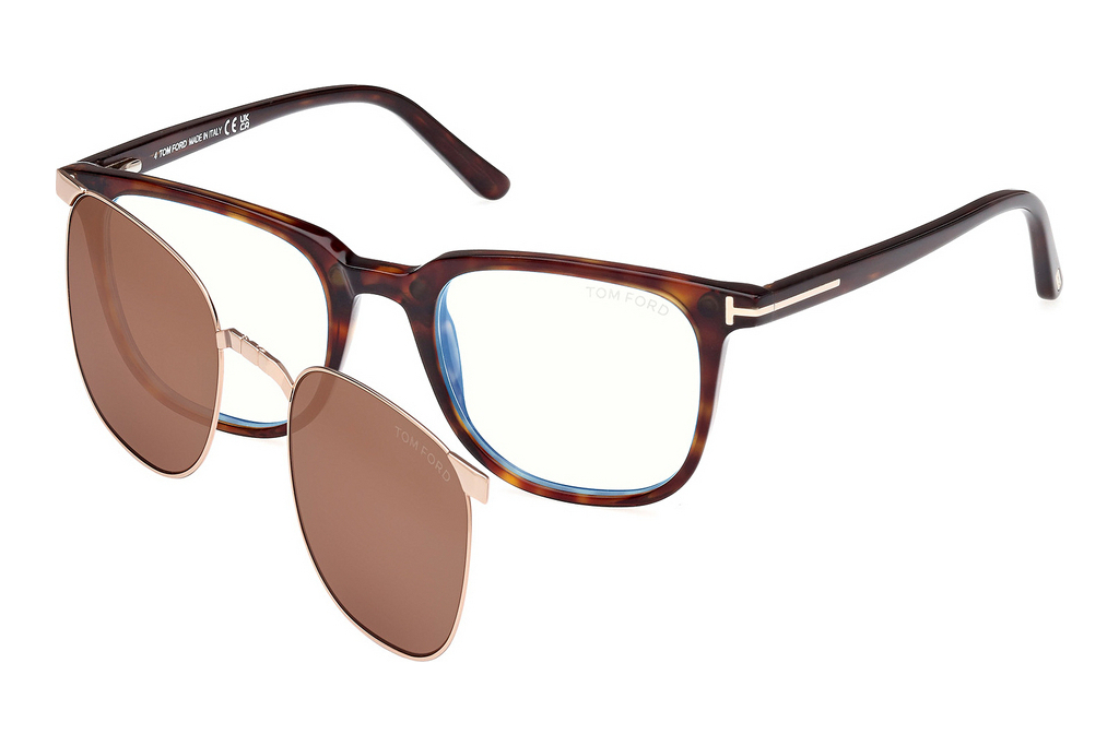 TOM FORD FT5916-B 052 KLİPSLİ MAVİ 50-20-145 Erkek Güneş Gözlüğü