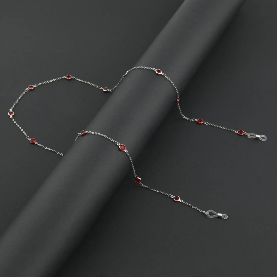 WORSY WGA DIAMOND 006 GÜMÜŞ GÖZLÜK ZİNCİRİ Gözlük Aksesuarı