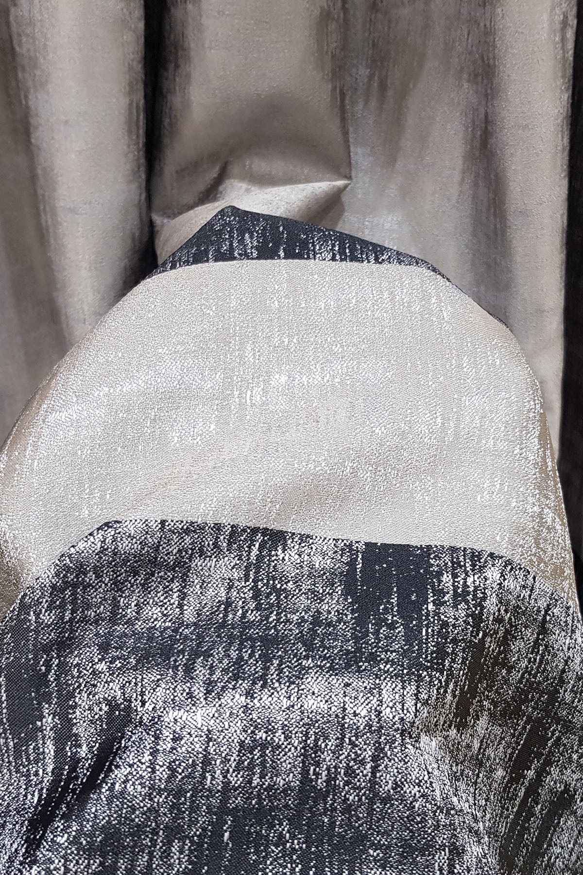 Cotton Fon Perde Gri