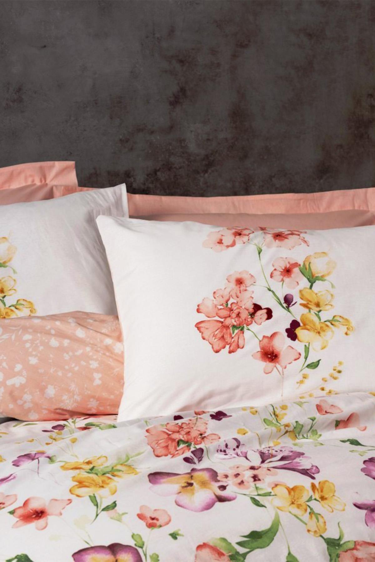 Emma Somon Tek Kişilik Nevresim Takımı – %100 Pamuk Ranforce Kumaş